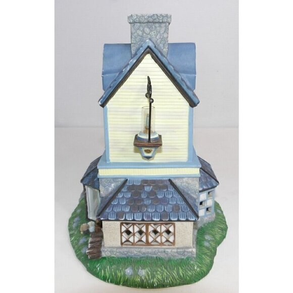 PARTYLITE Olde World Village porcelain house fits 2 candles vintage 10 x 6.5 x 9 - Picture 4 of 6